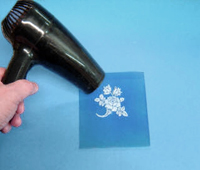Blow Dry Stencil
